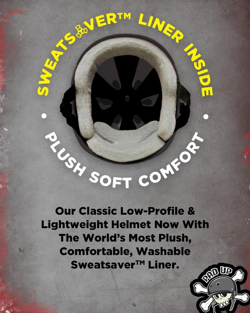 187 PRO SWEATSAVER HELMET GLOSS BLACK - Image 3