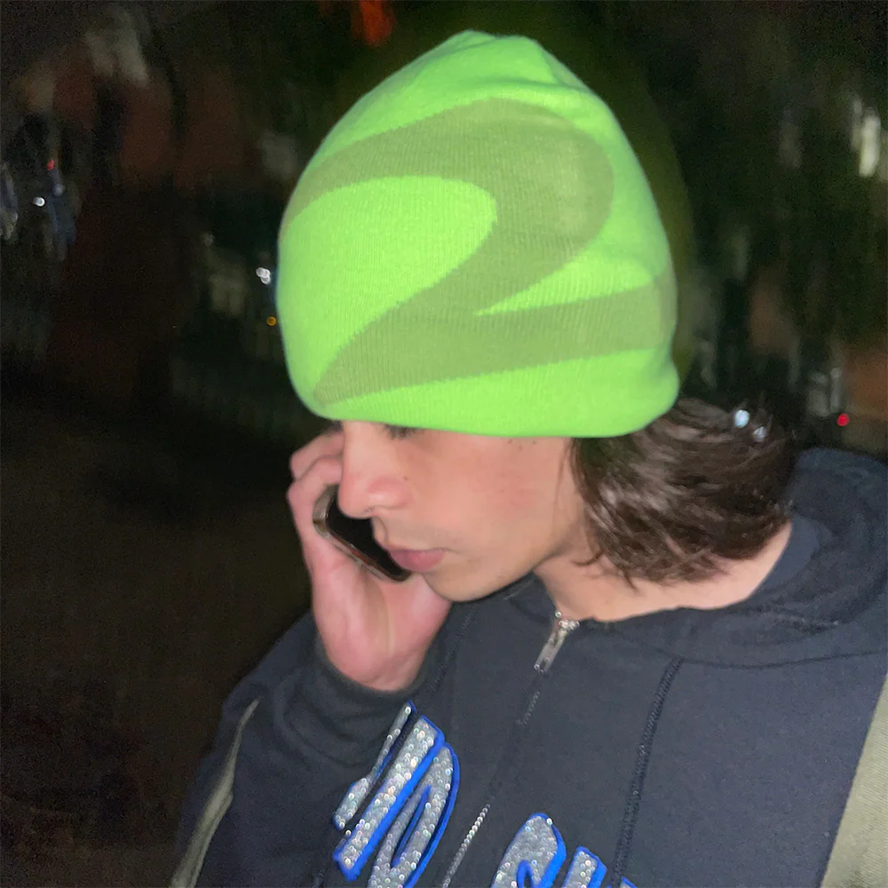 2 RISER PADS SKULLY LIME - Image 2