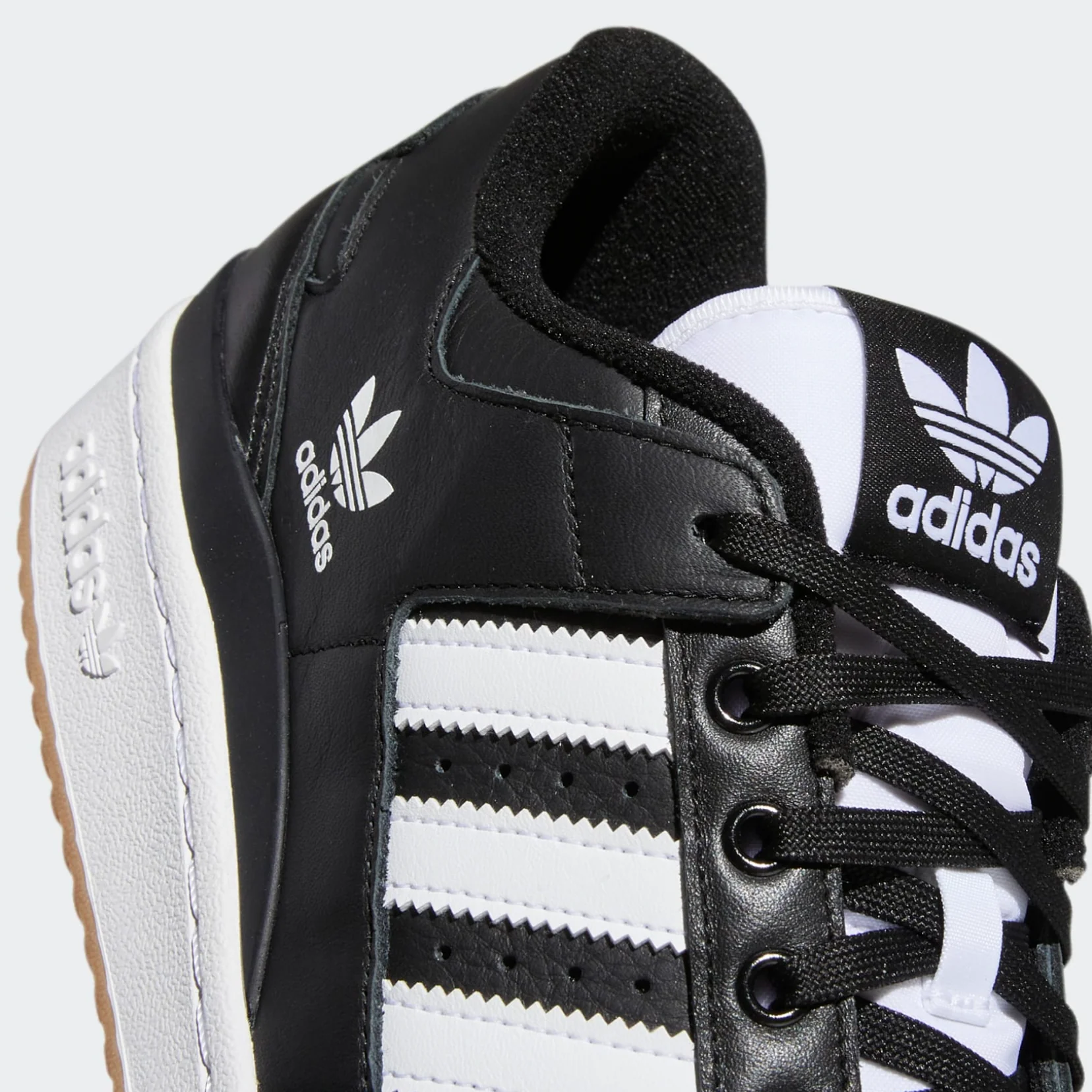 ADIDAS FORUM 84 LOW ADV BLACK / WHITE - Image 4