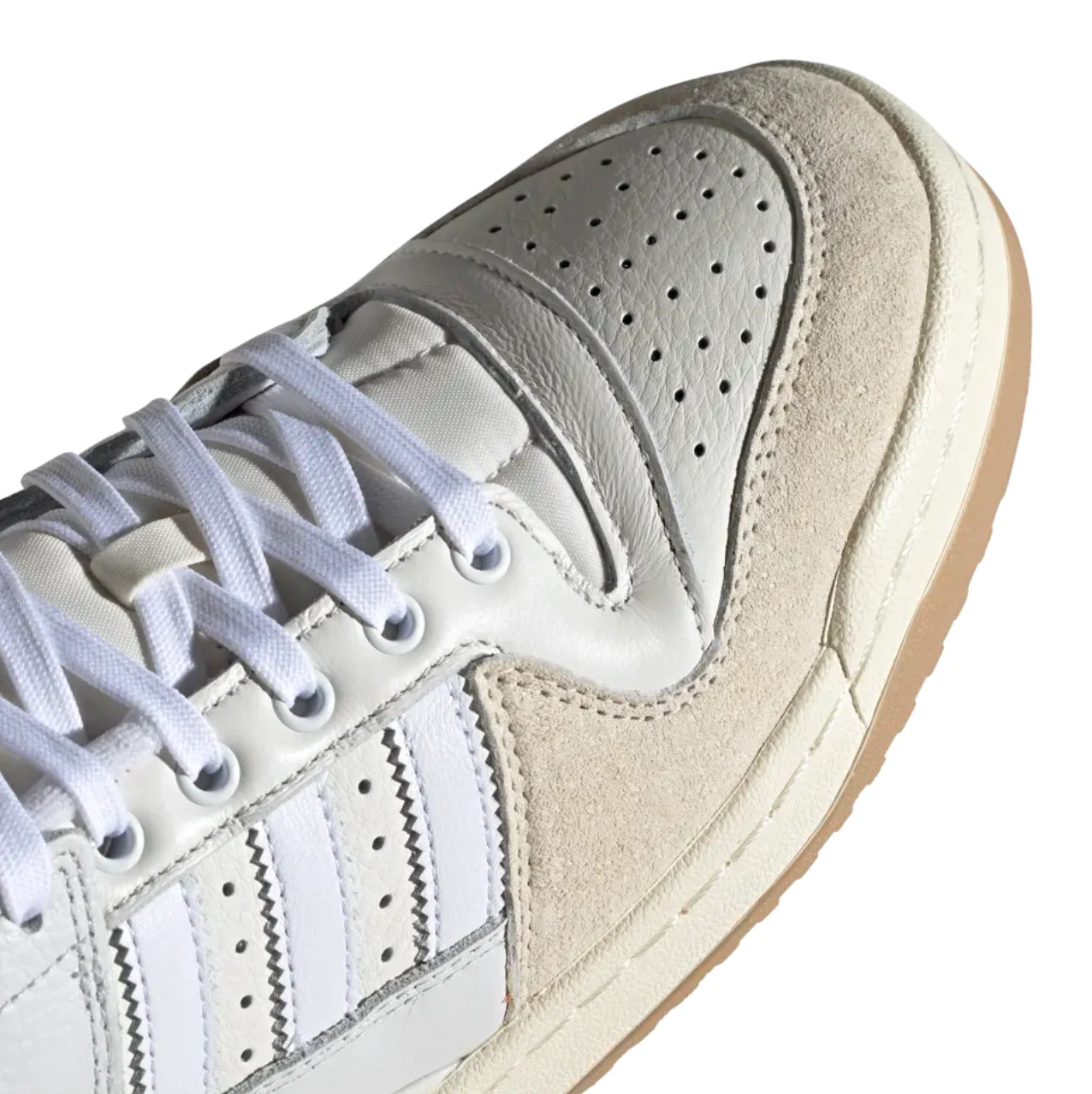 ADIDAS FORUM 84 LOW ADV CLOUD WHITE / FLAT WHITE - Image 3