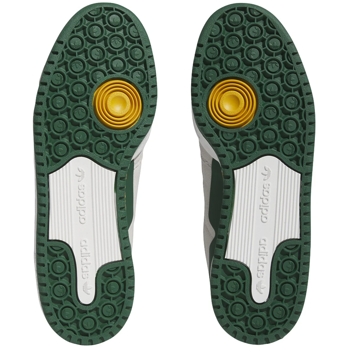 ADIDAS FORUM 84 LOW ADV WHITE / DARK GREEN / YELLOW - Image 3