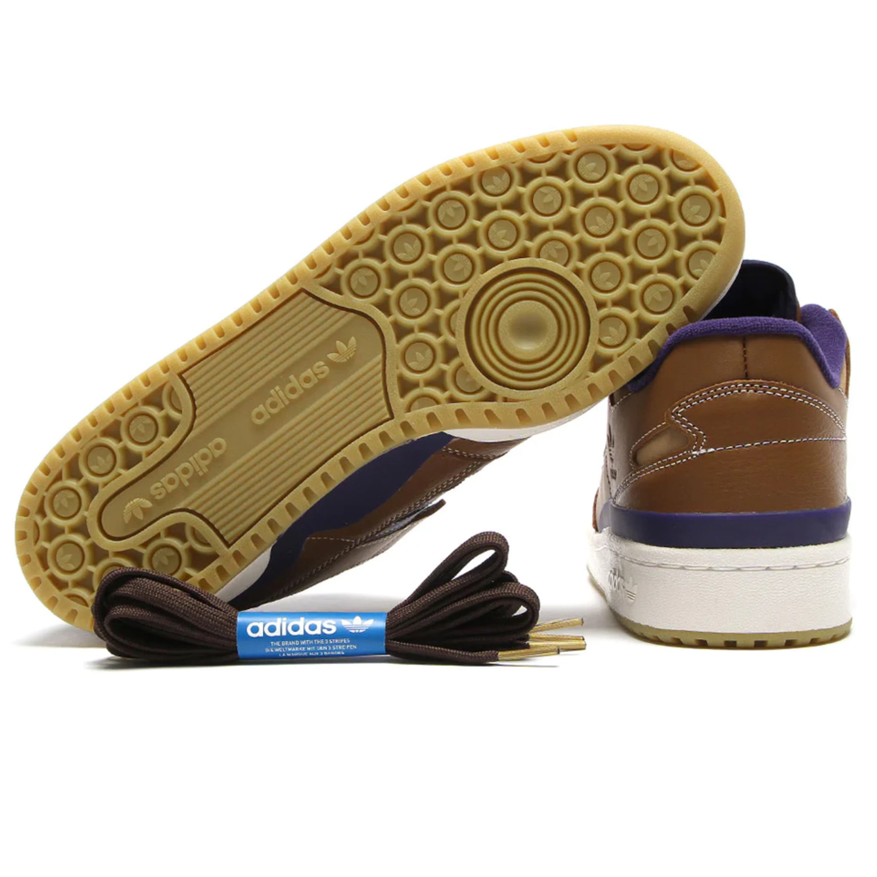 ADIDAS FORUM 84 LOW ADV x HEITOR WILD BROWN / CARDBOARD / DARK BROWN - Image 2