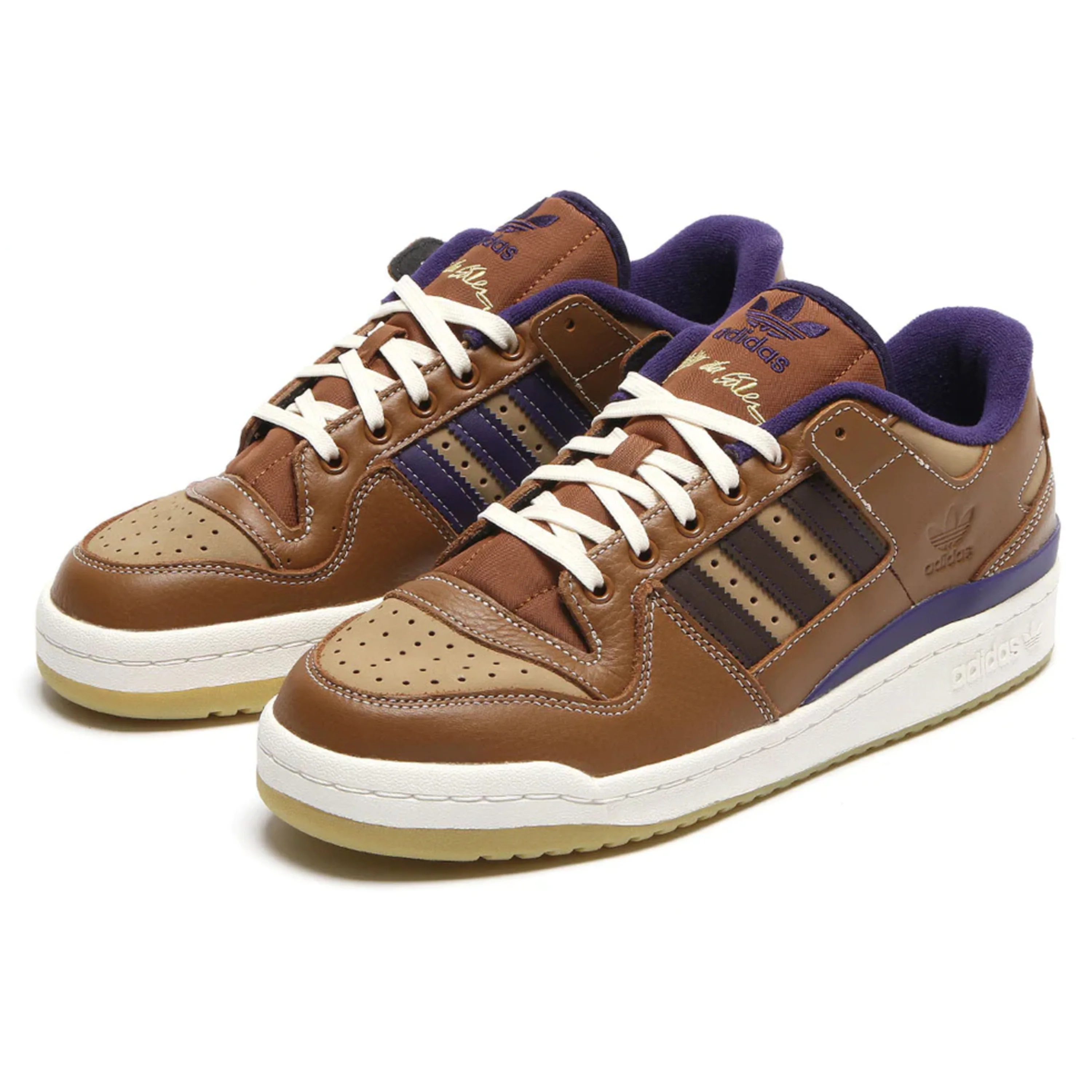 ADIDAS FORUM 84 LOW ADV x HEITOR WILD BROWN / CARDBOARD / DARK BROWN - Image 3