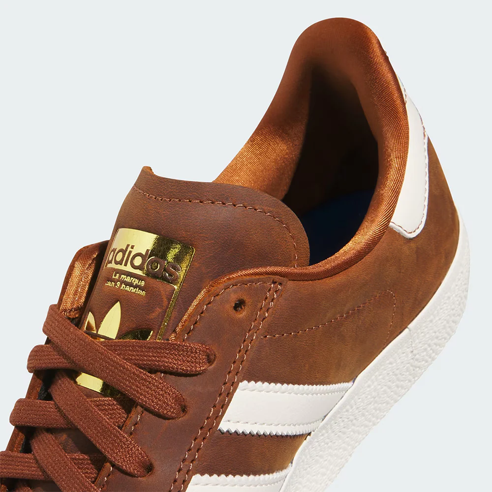 ADIDAS GAZELLE ADV DUSKY BRONZE / CHALK WHITE - Image 2