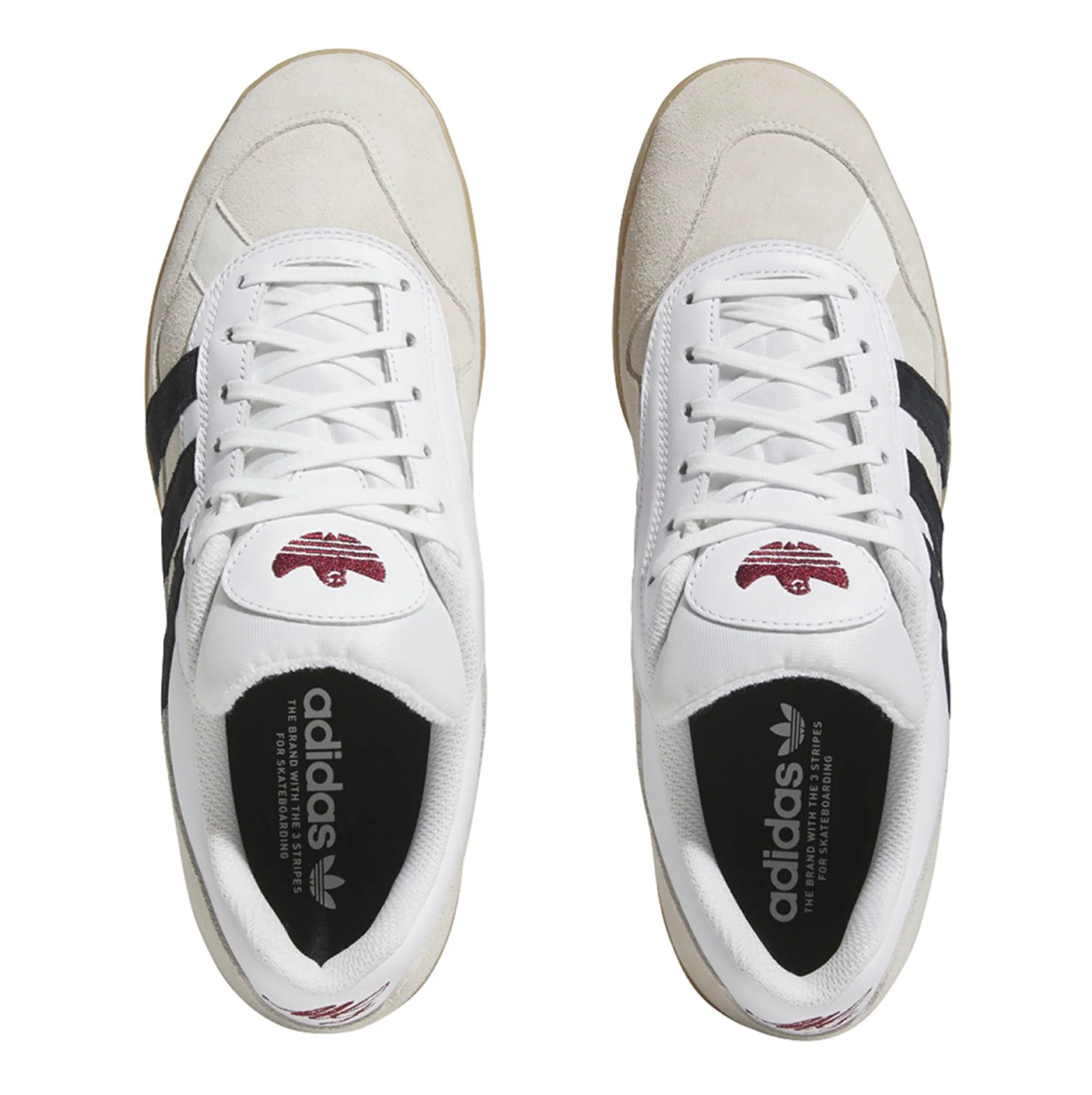 ADIDAS GONZ ALOHA SUPER WHITE / BLACK / GUM - Image 2