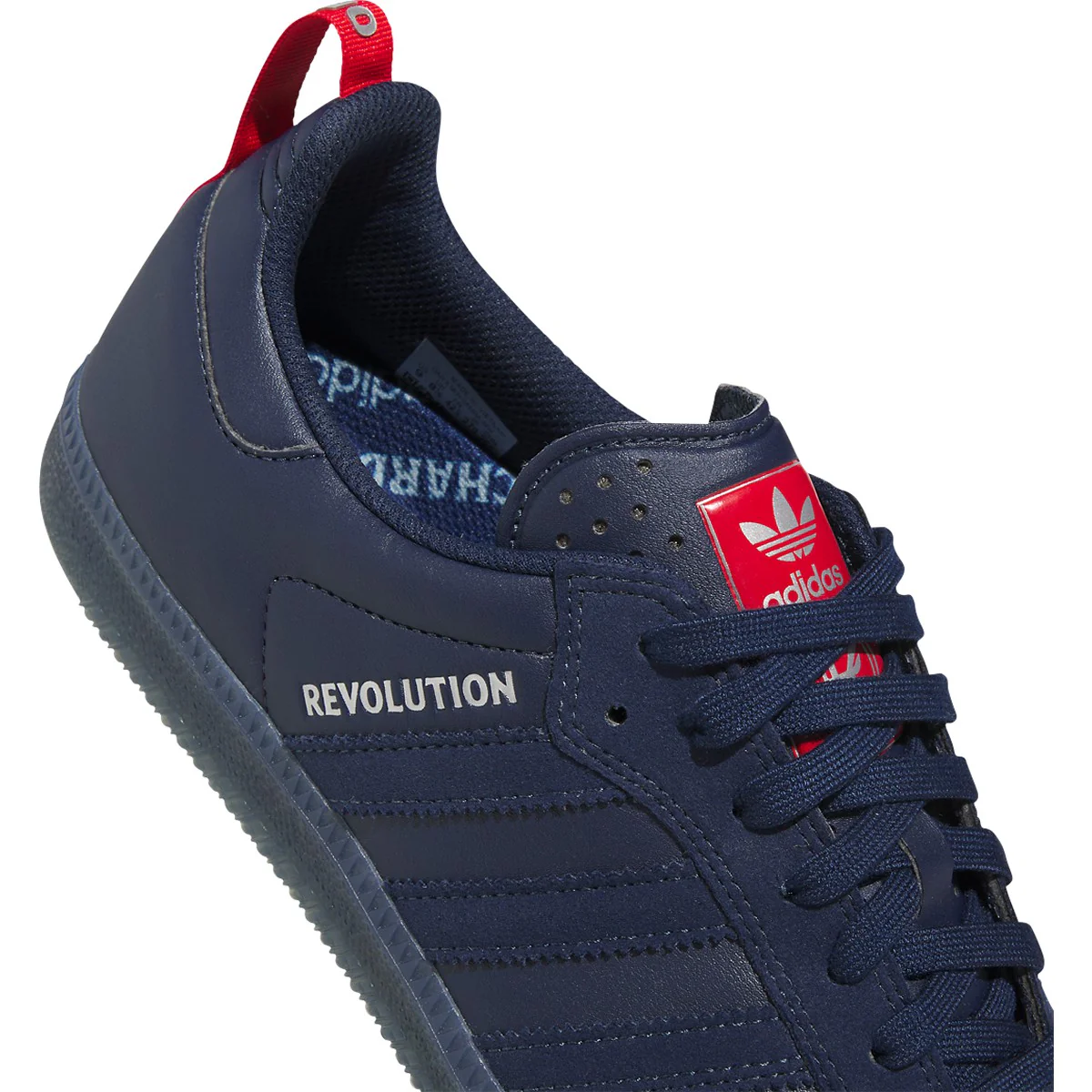 ADIDAS X ORCHARD SAMBA ADV NIGHT INDIGO / SILVER - Image 3