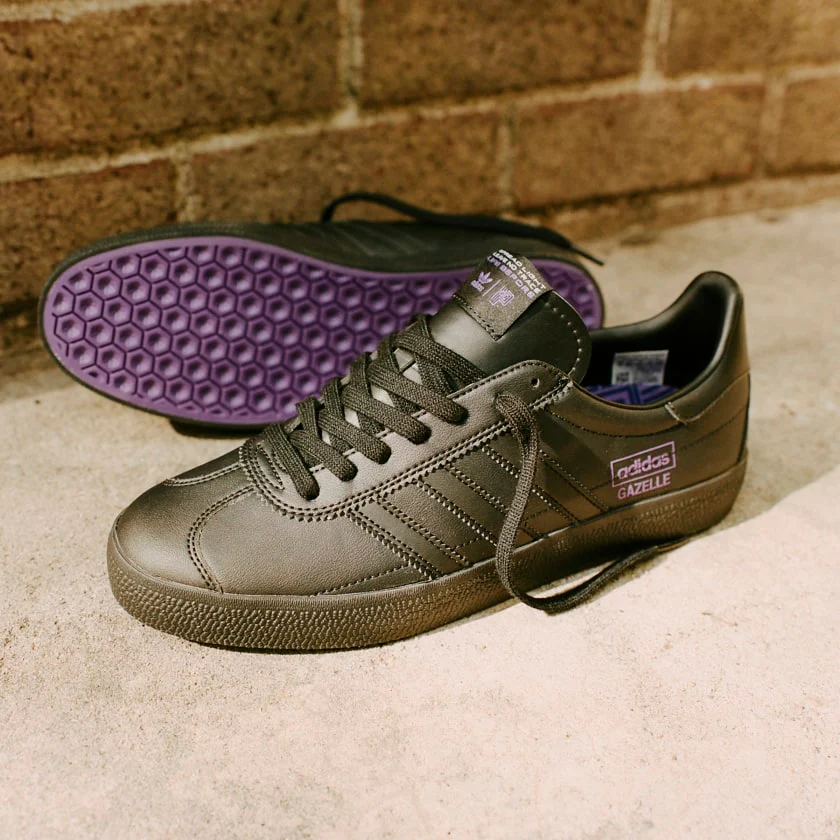 ADIDAS PARADIGM GAZELLE BLACK / ACTIVE PURPLE - Image 6