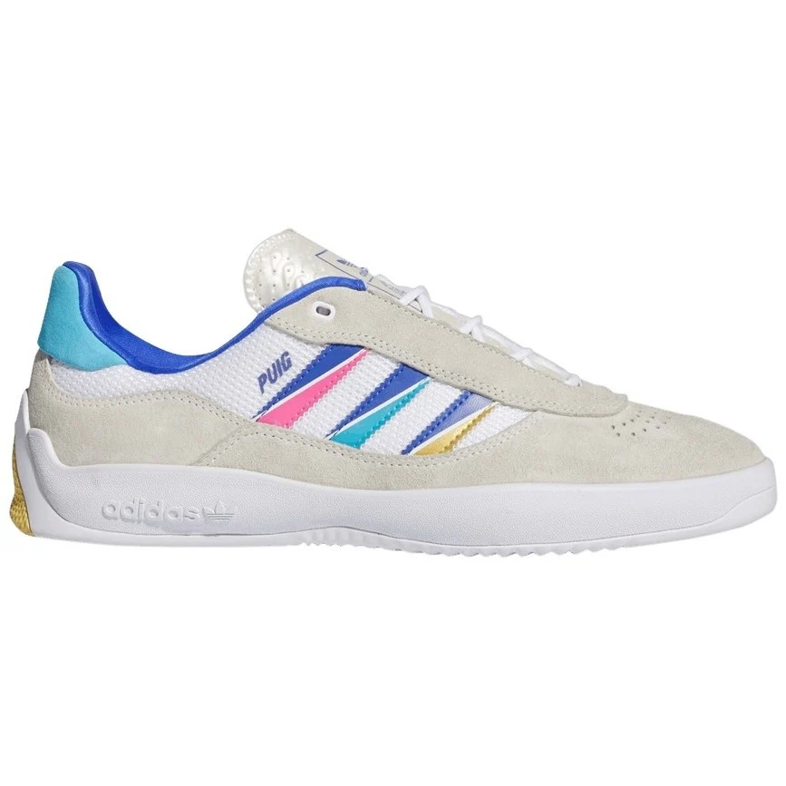 ADIDAS PUIG CLOUD WHITE / SONIC INK / SIGNAL CYAN