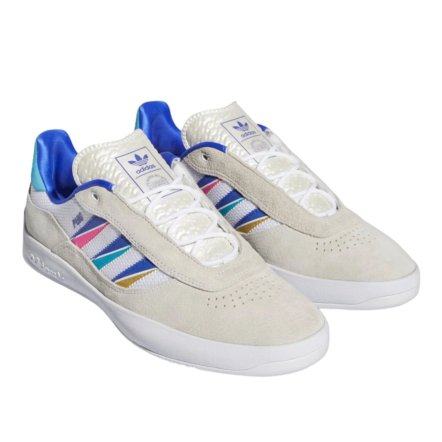 ADIDAS PUIG CLOUD WHITE / SONIC INK / SIGNAL CYAN - Image 4