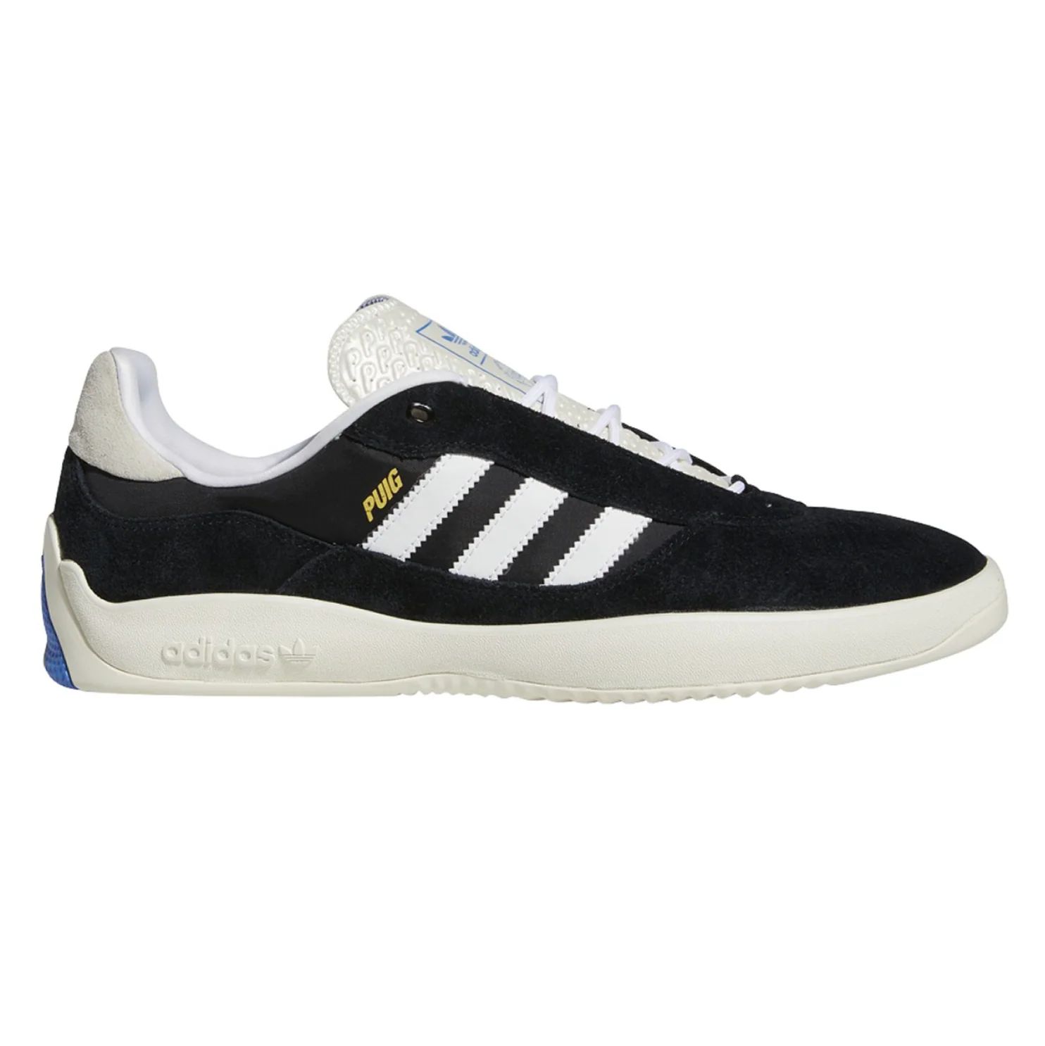 ADIDAS PUIG CORE BLACK / FLAT WHITE / BLUE BIRD