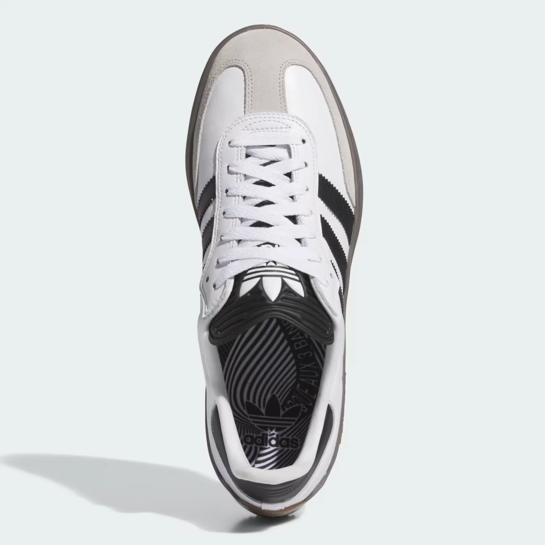 ADIDAS PUIG SAMBA ADV CLOUD WHITE / CORE BLACK / GUM - Image 3