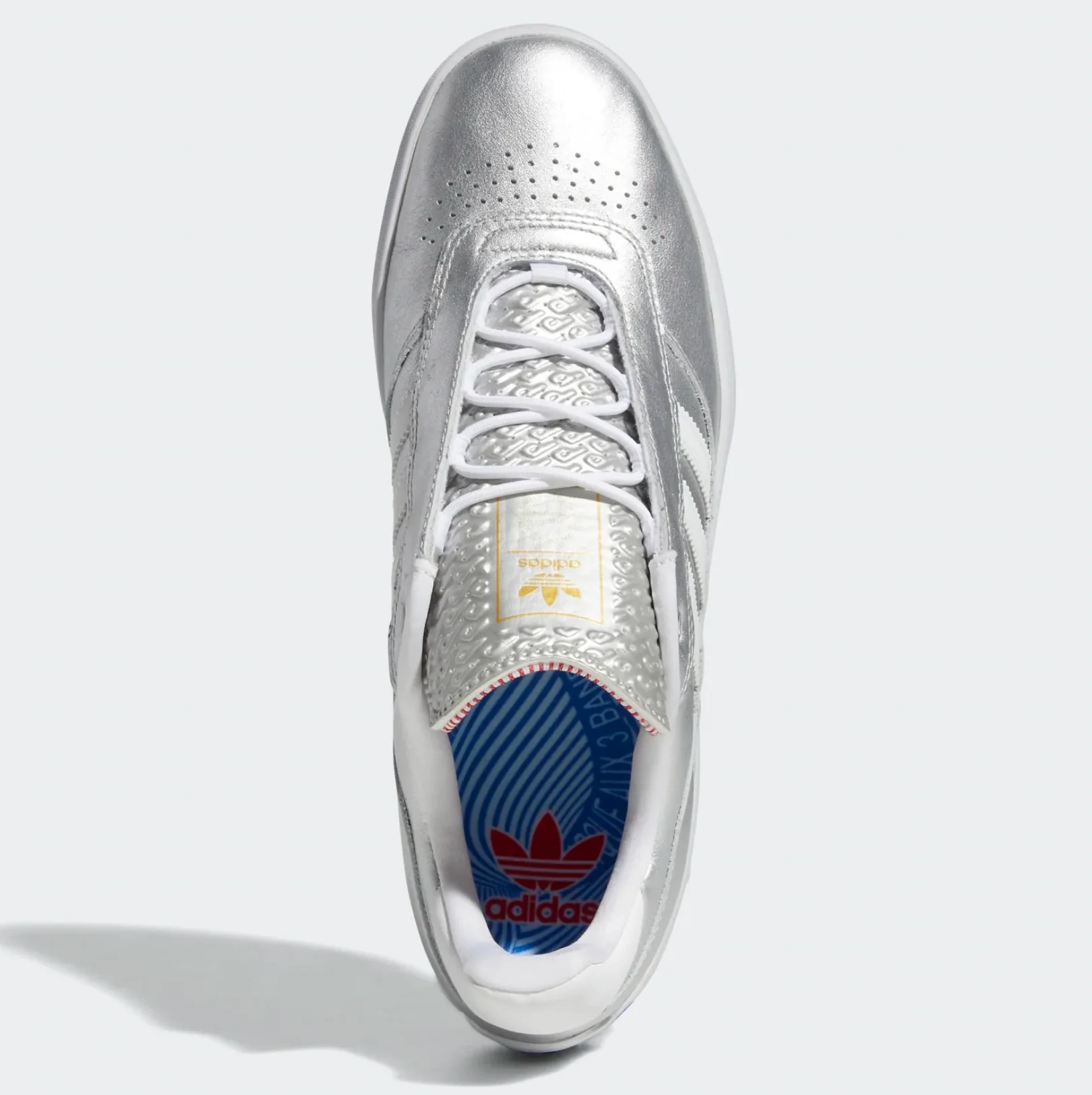 ADIDAS PUIG SILVER METALLIC / WHITE / SCARLET - Image 5