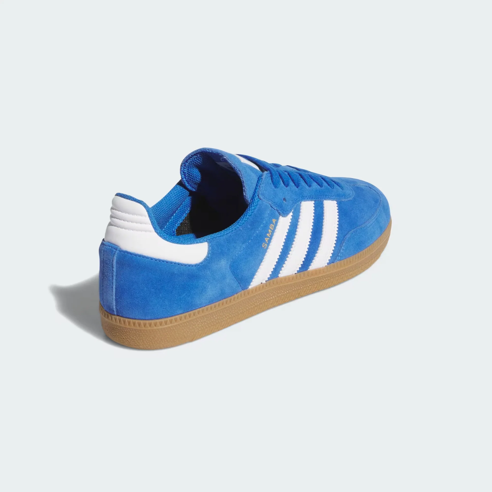 ADIDAS SAMBA ADV BLUE BIRD / CLOUD WHITE / GOLD METALLIC - Image 2