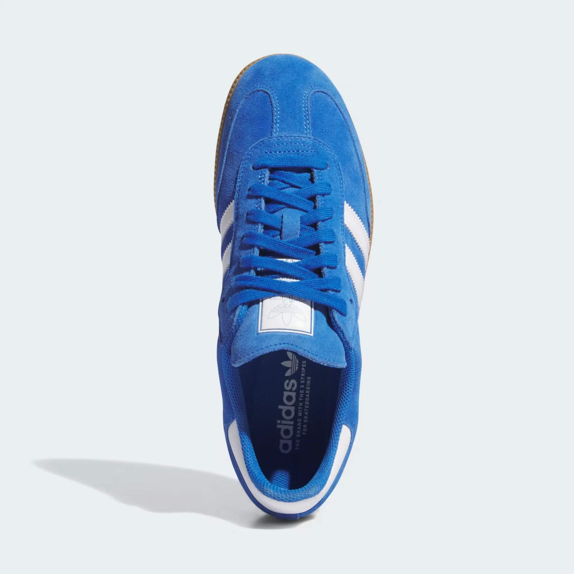 ADIDAS SAMBA ADV BLUE BIRD / CLOUD WHITE / GOLD METALLIC - Image 5