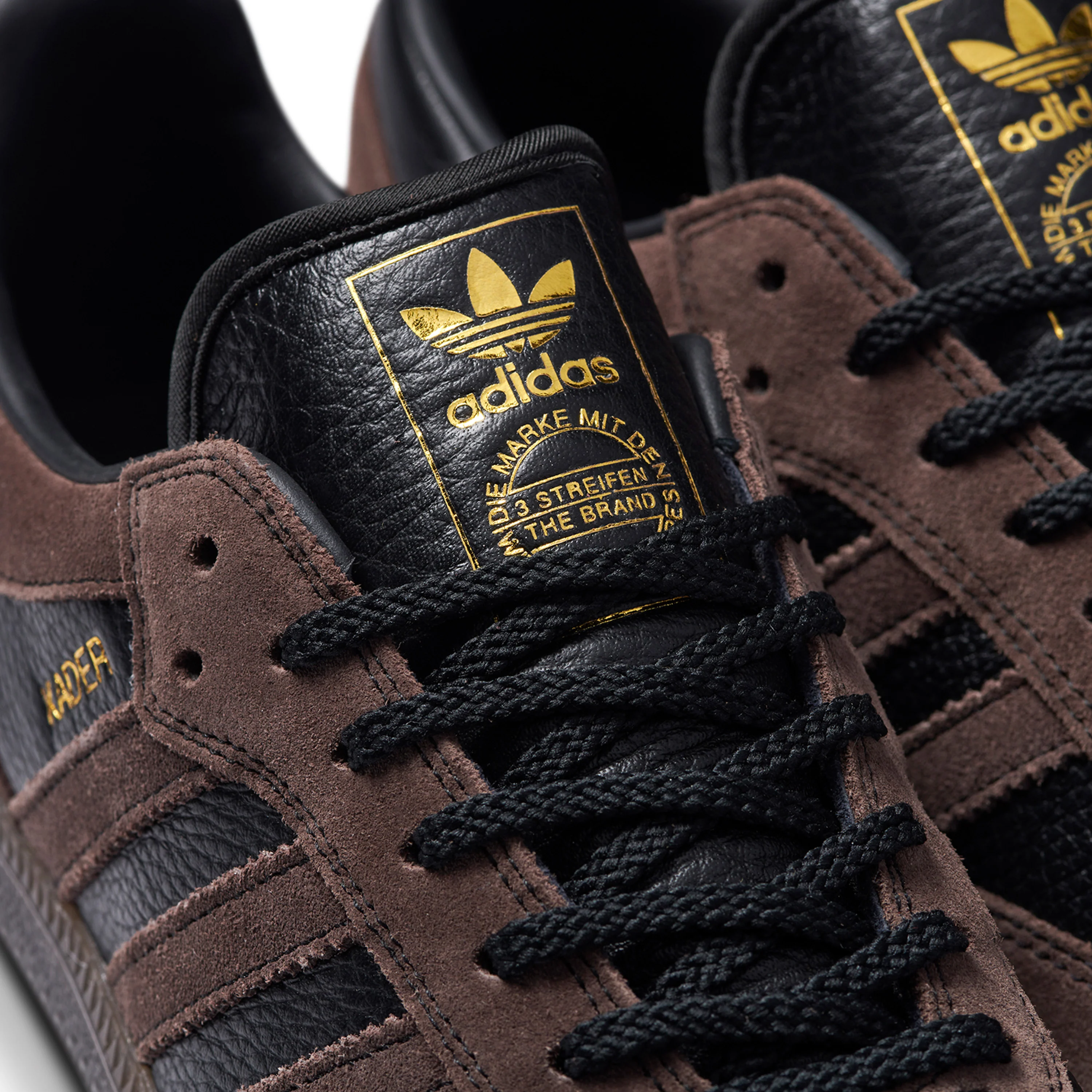 ADIDAS SAMBA ADV X KADER BLACK / BROWN / GUM - Image 7