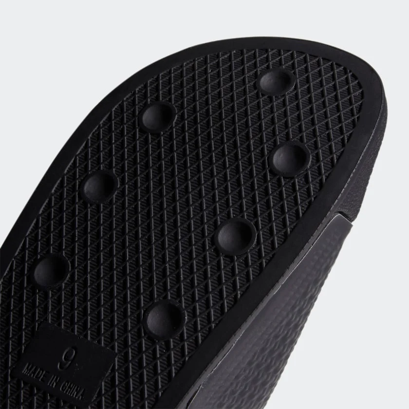 ADIDAS SHMOOFOIL SLIDE CORE BLACK / WHITE - Image 5