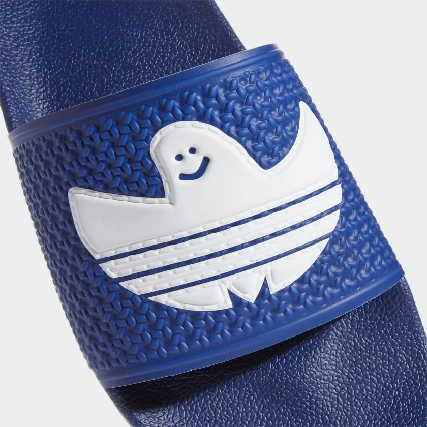 ADIDAS SHMOOFOIL SLIDE VICTORY BLUE / WHITE - Image 2