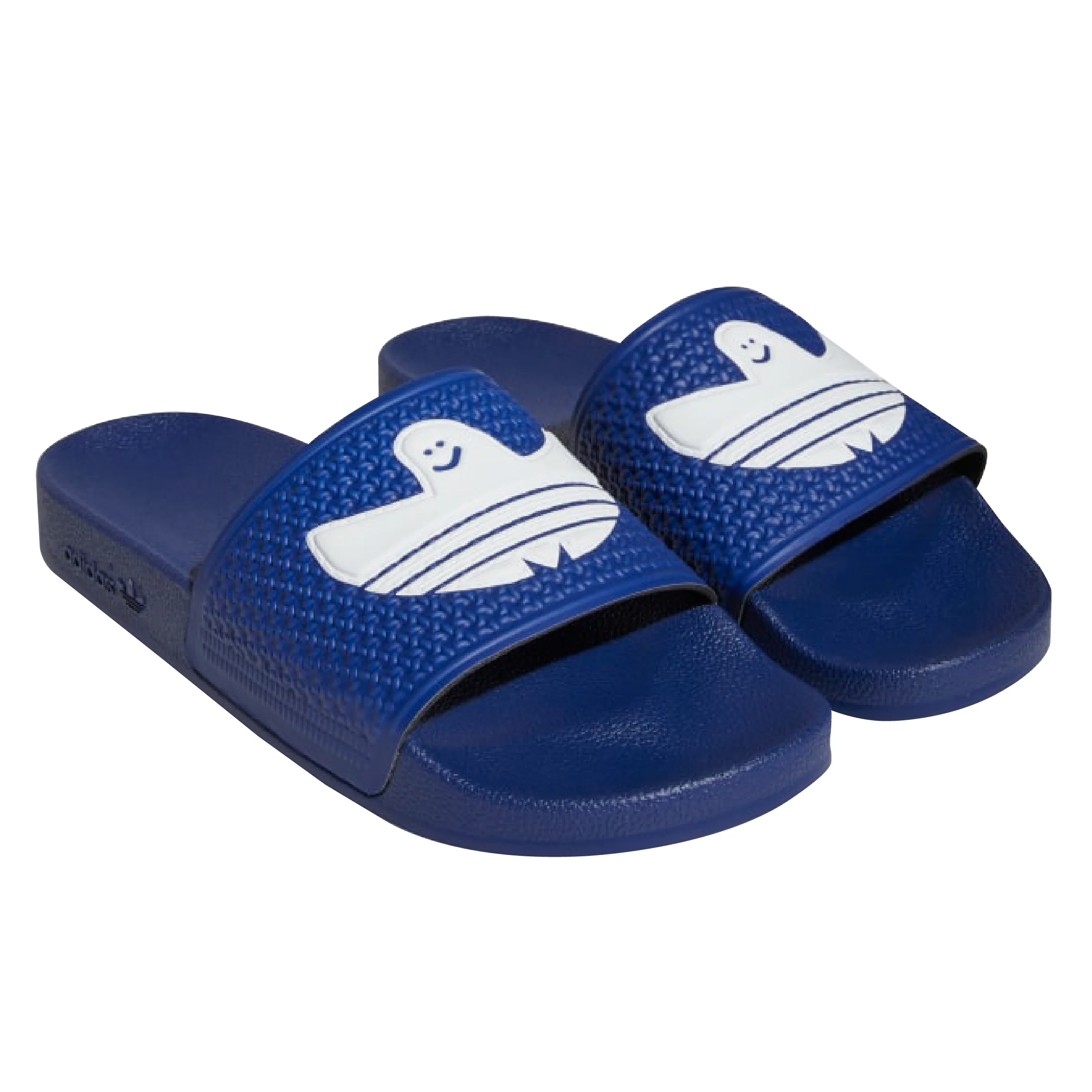 ADIDAS SHMOOFOIL SLIDE VICTORY BLUE / WHITE - Image 3