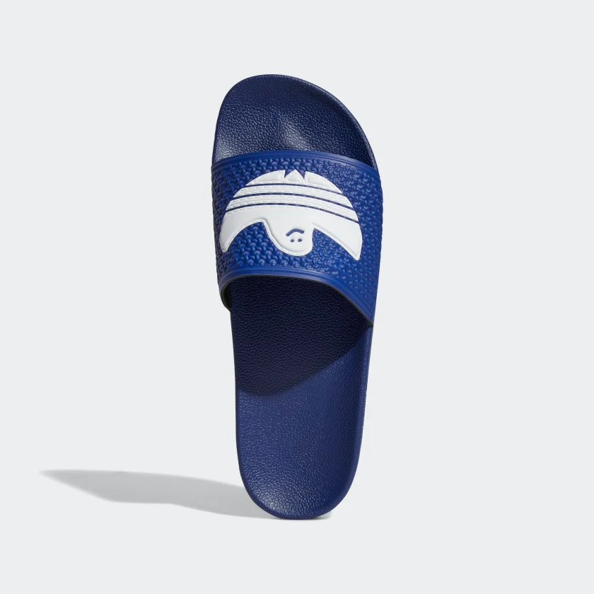 ADIDAS SHMOOFOIL SLIDE VICTORY BLUE / WHITE - Image 5
