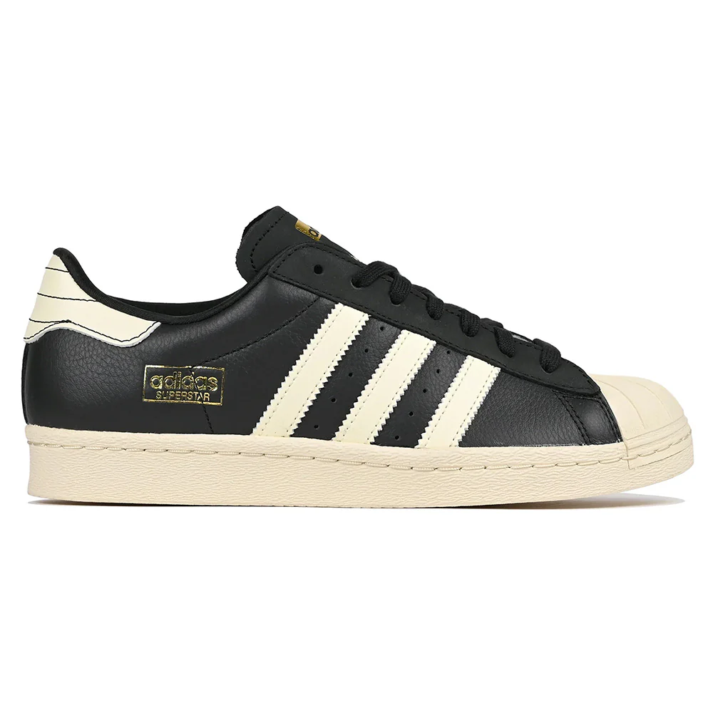 ADIDAS SUPERSTAR 80 ADV CORE BLACK / CREAM WHITE / METALLIC GOLD