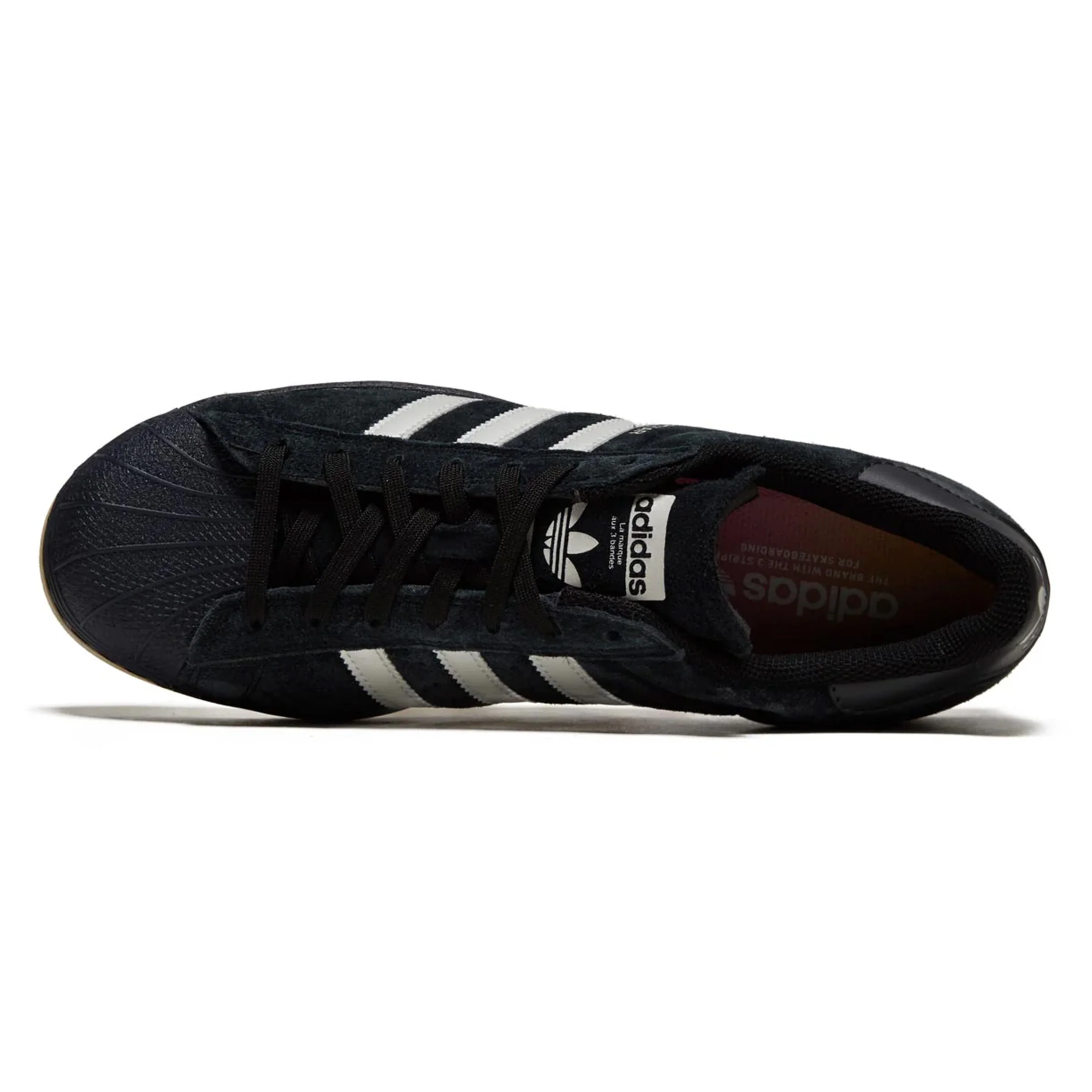 ADIDAS SUPERSTAR ADV BLACK / ZERO METALLIC / SPARK - Image 3