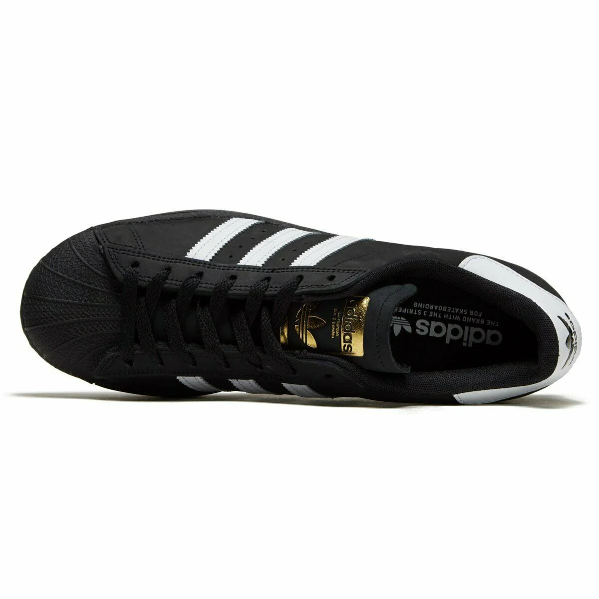 ADIDAS SUPERSTAR ADV BLACK / WHITE - Image 3