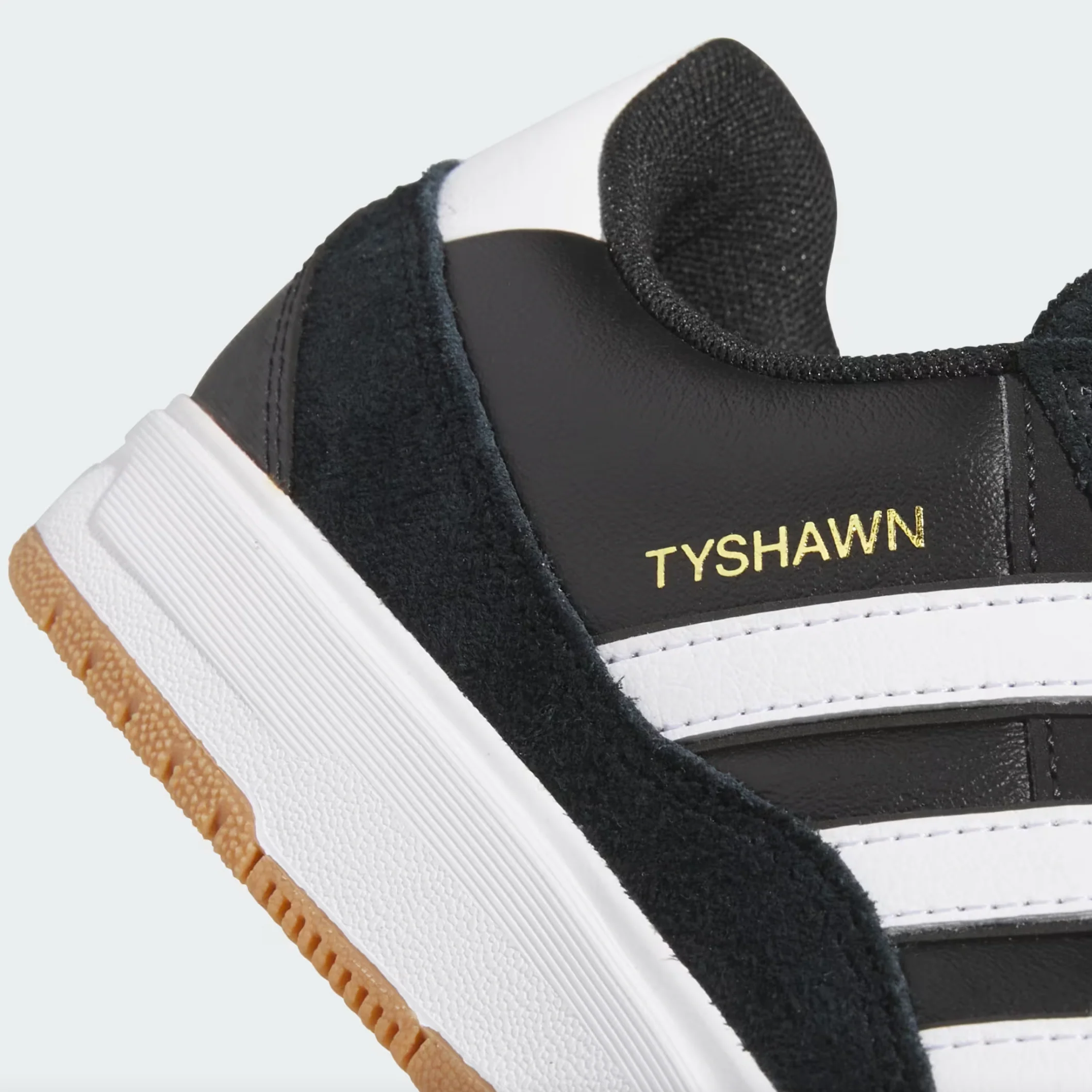 ADIDAS TYSHAWN 2 CORE BLACK / CLOUD WHITE / GUM - Image 3