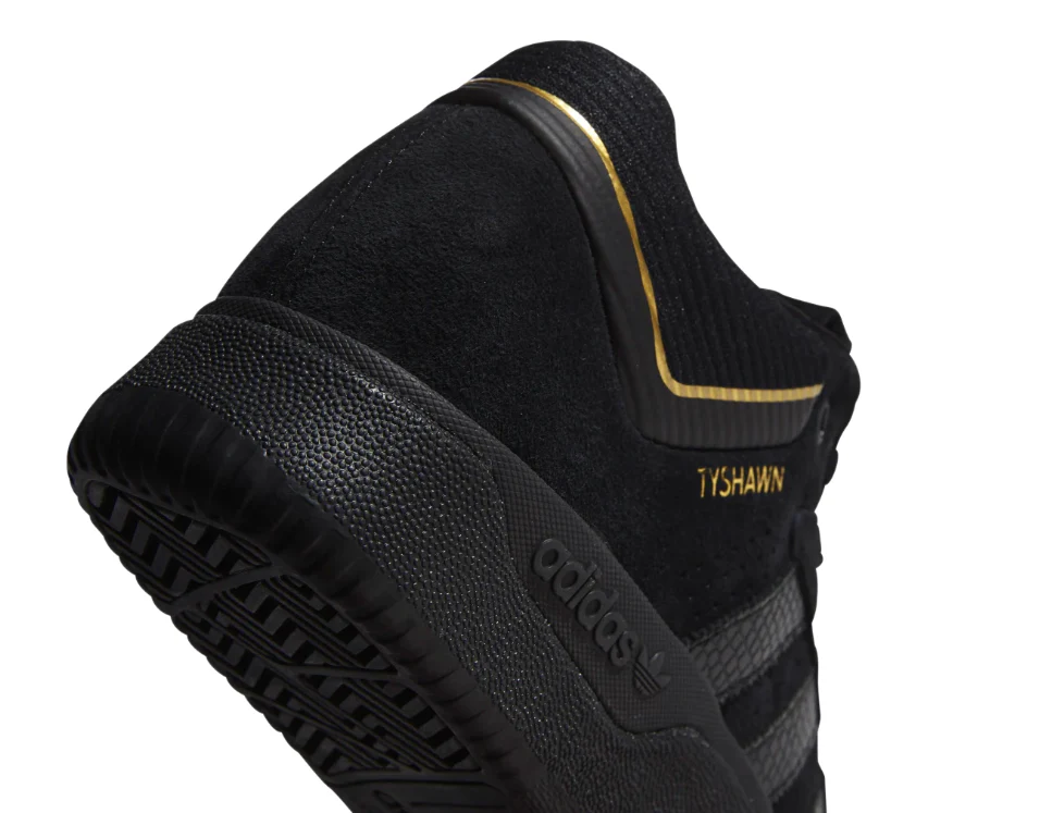 ADIDAS TYSHAWN BLACK / BLACK / GOLD - Image 4