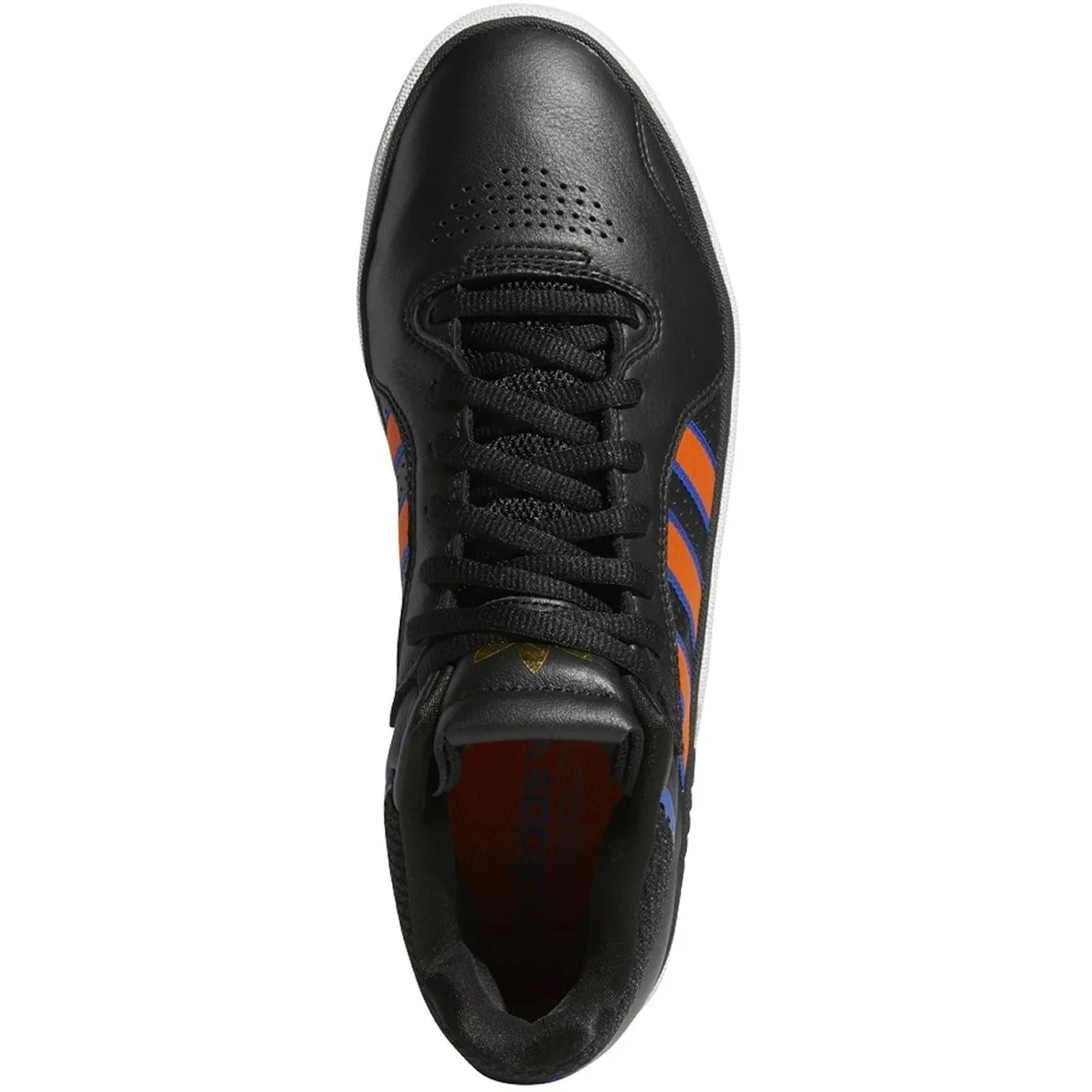 ADIDAS TYSHAWN "KNICKS" BLACK / ORANGE / TEAM ROYAL BLUE - Image 2