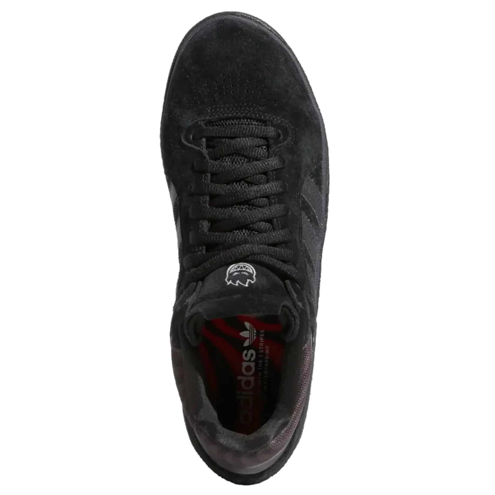 ADIDAS TYSHAWN X SPITFIRE BLACK / BLACK / SILVER METALLIC - Image 4