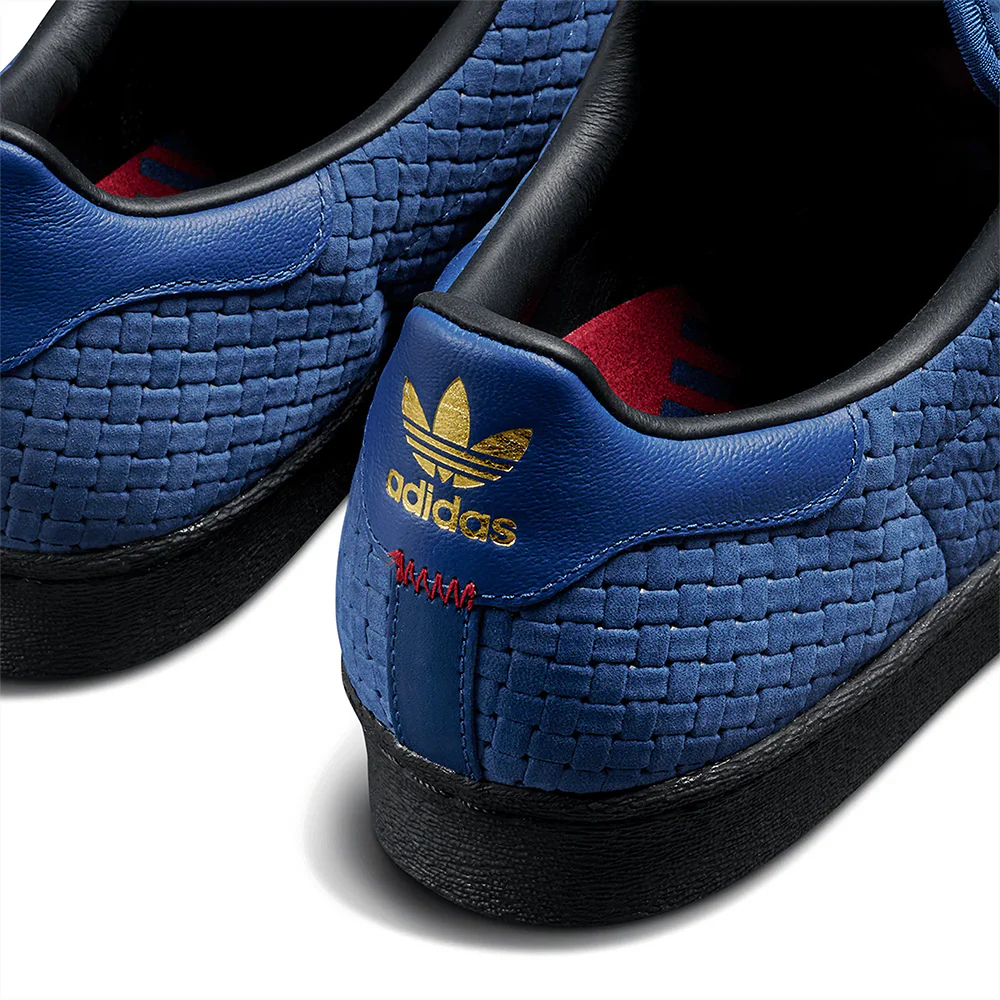 ADIDAS X ARROW & BEAST SUPERSTAR ADV NIGHT MARINE / CORE BLACK - Image 3