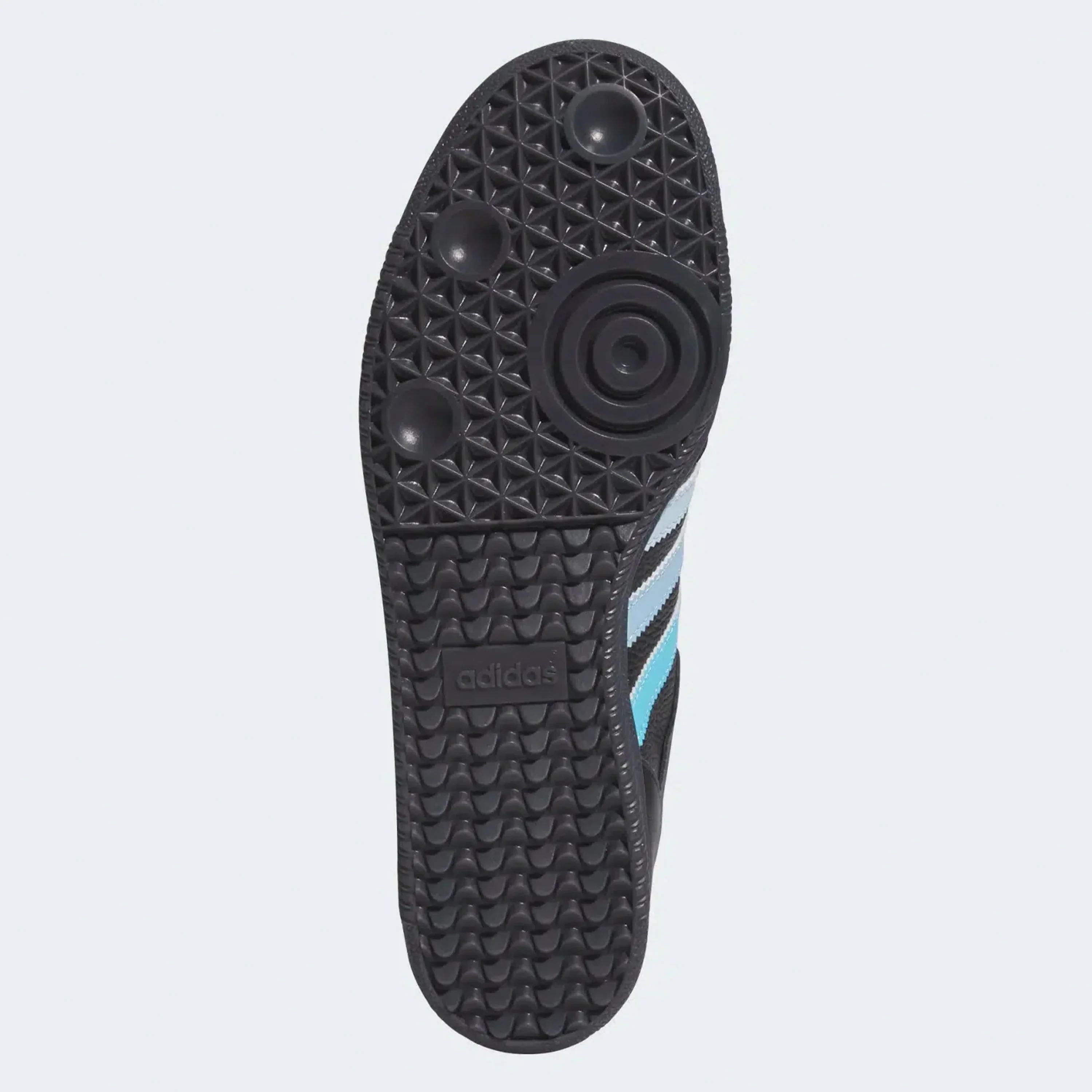 ADIDAS X CLTFC X BLACK SHEEP SAMBA ADV CORE BLACK/CLOUD WHITE/ICE BLUE - Image 3