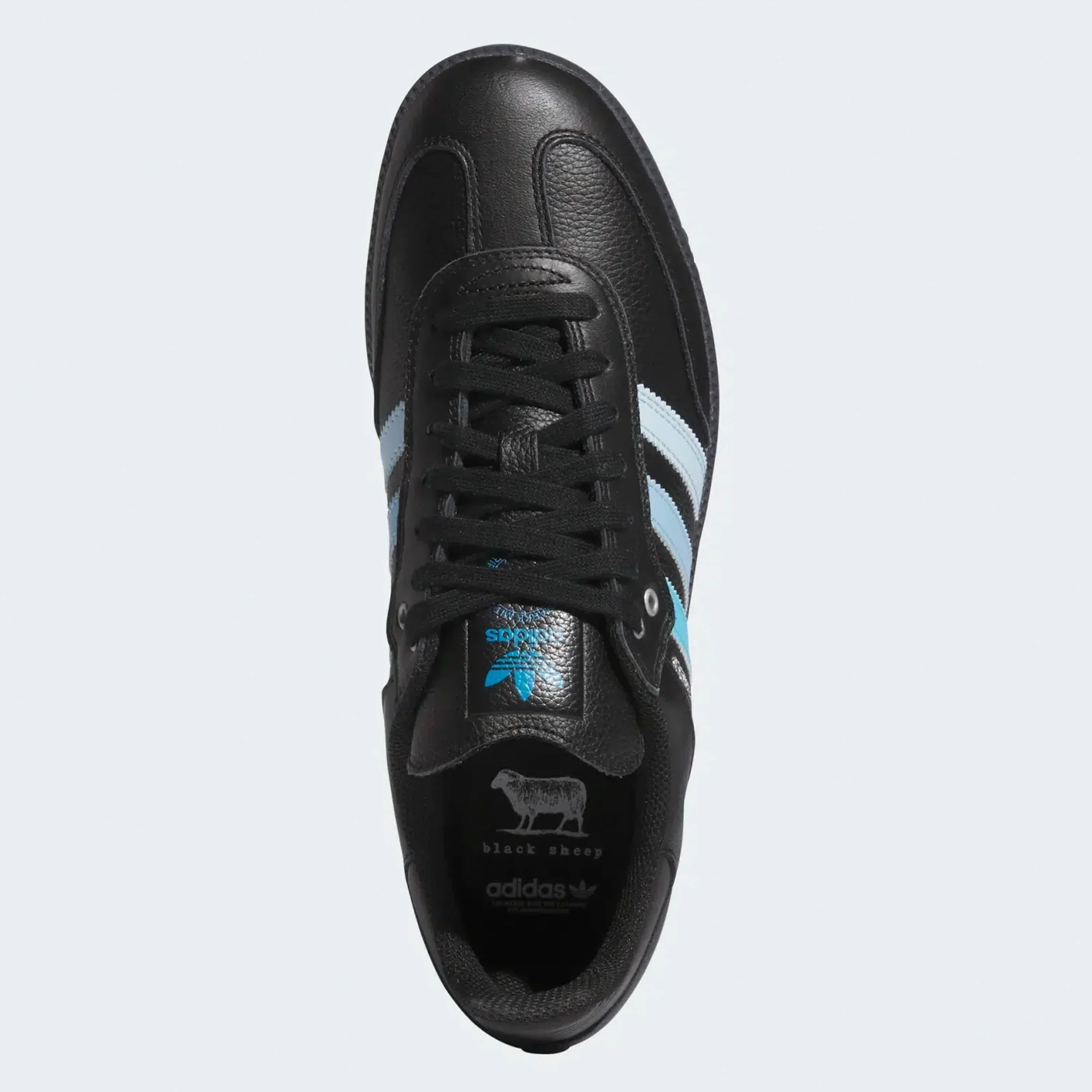 ADIDAS X CLTFC X BLACK SHEEP SAMBA ADV CORE BLACK/CLOUD WHITE/ICE BLUE - Image 5