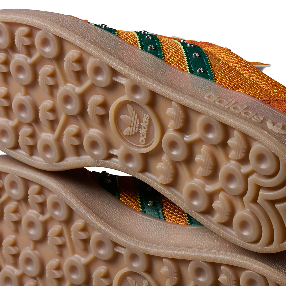 ADIDAS X HARDIES GAZELLE INDOOR RUSTIC ORANGE / COLLEGIATE GREEN / GUM - Image 8