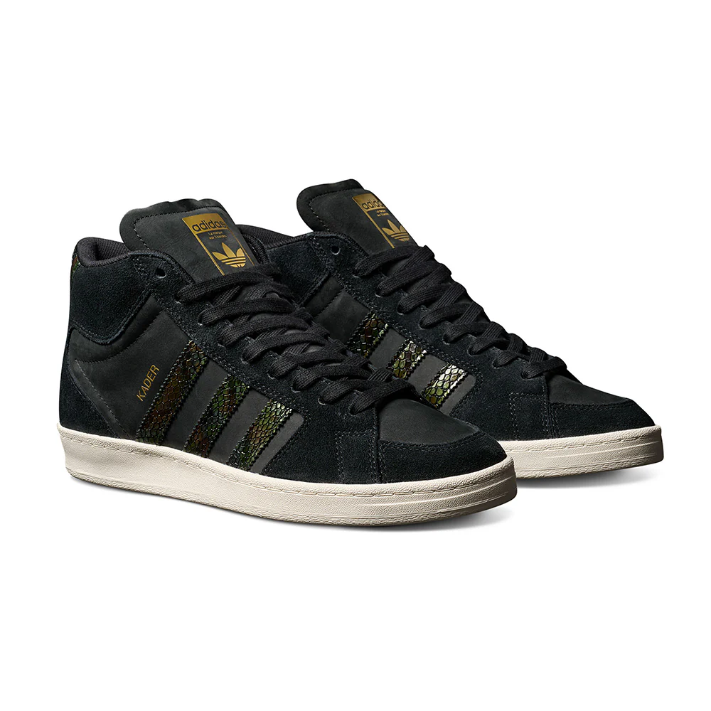ADIDAS X KADER SYLLA SUPERSKATE ADV CORE BLACK / SUPPLIER COLOUR / OFF WHITE - Image 3