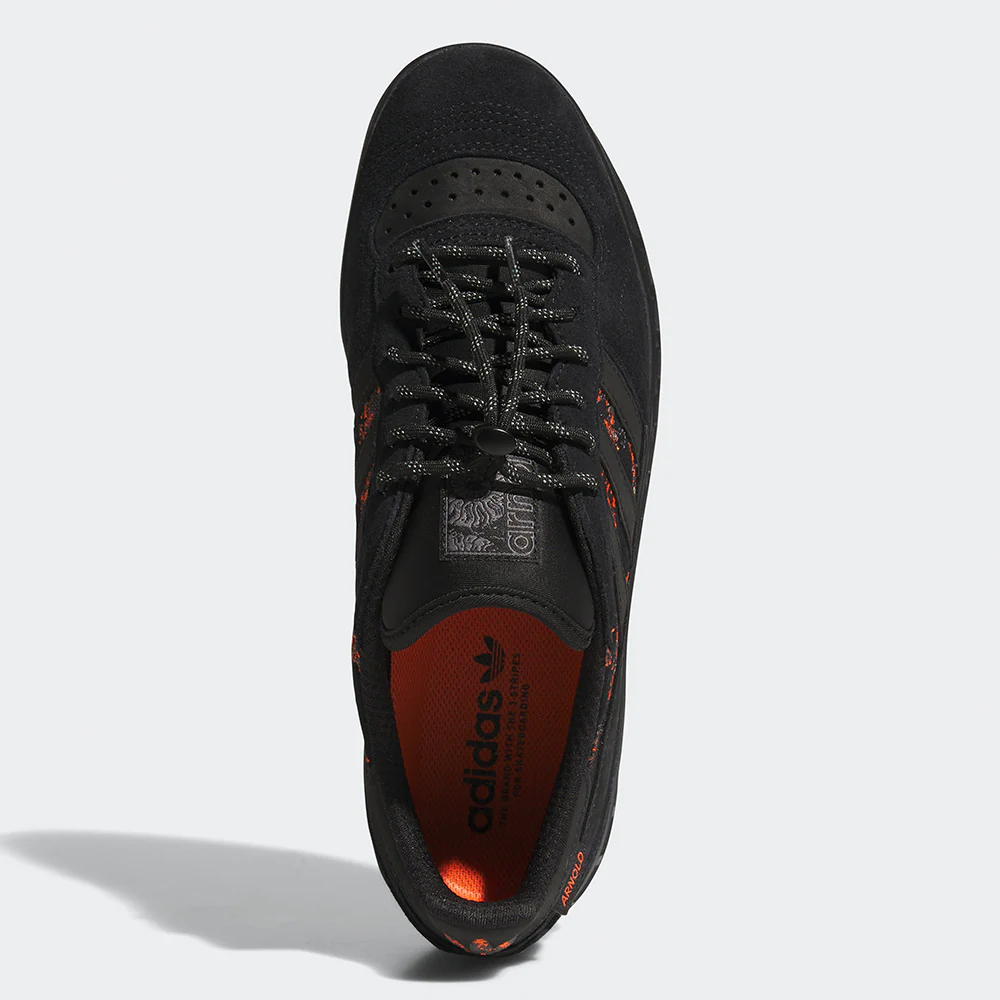 ADIDAS X MIKE ARNOLD HAND BALL TOP CORE BLACK / SEMI IMPACT ORANGE - Image 4