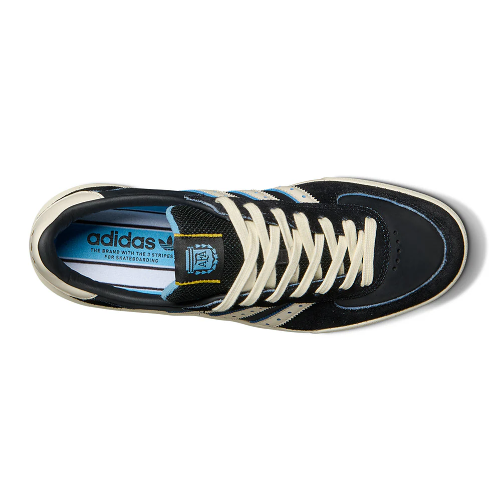 ADIDAS X THRASHER X AFA GLENBURN CORE BLACK / CREAM WHITE / GUM - Image 5