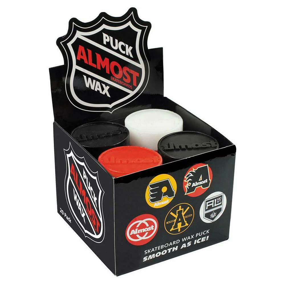 ALMOST WAX PUCK ASSORTED COLORS