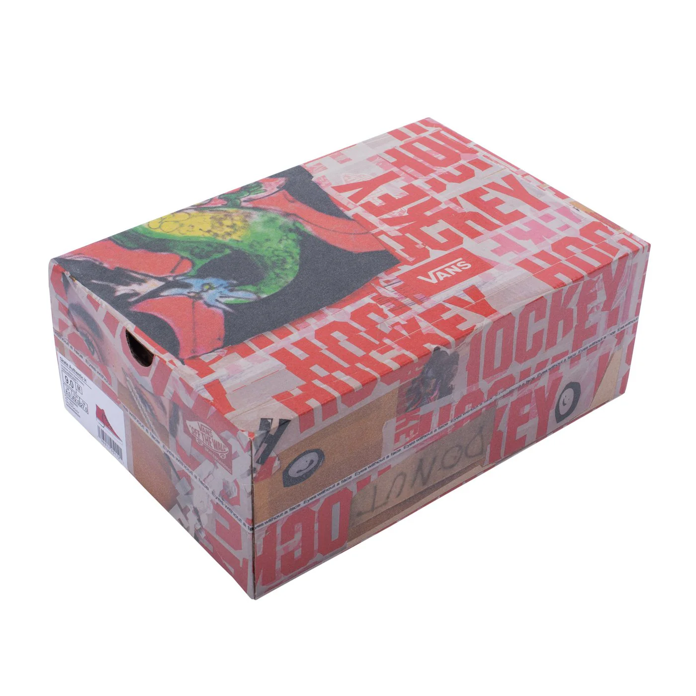 VANS SKATE ALLEN X HOCKEY AUTHENTIC HIGH RED - Image 8