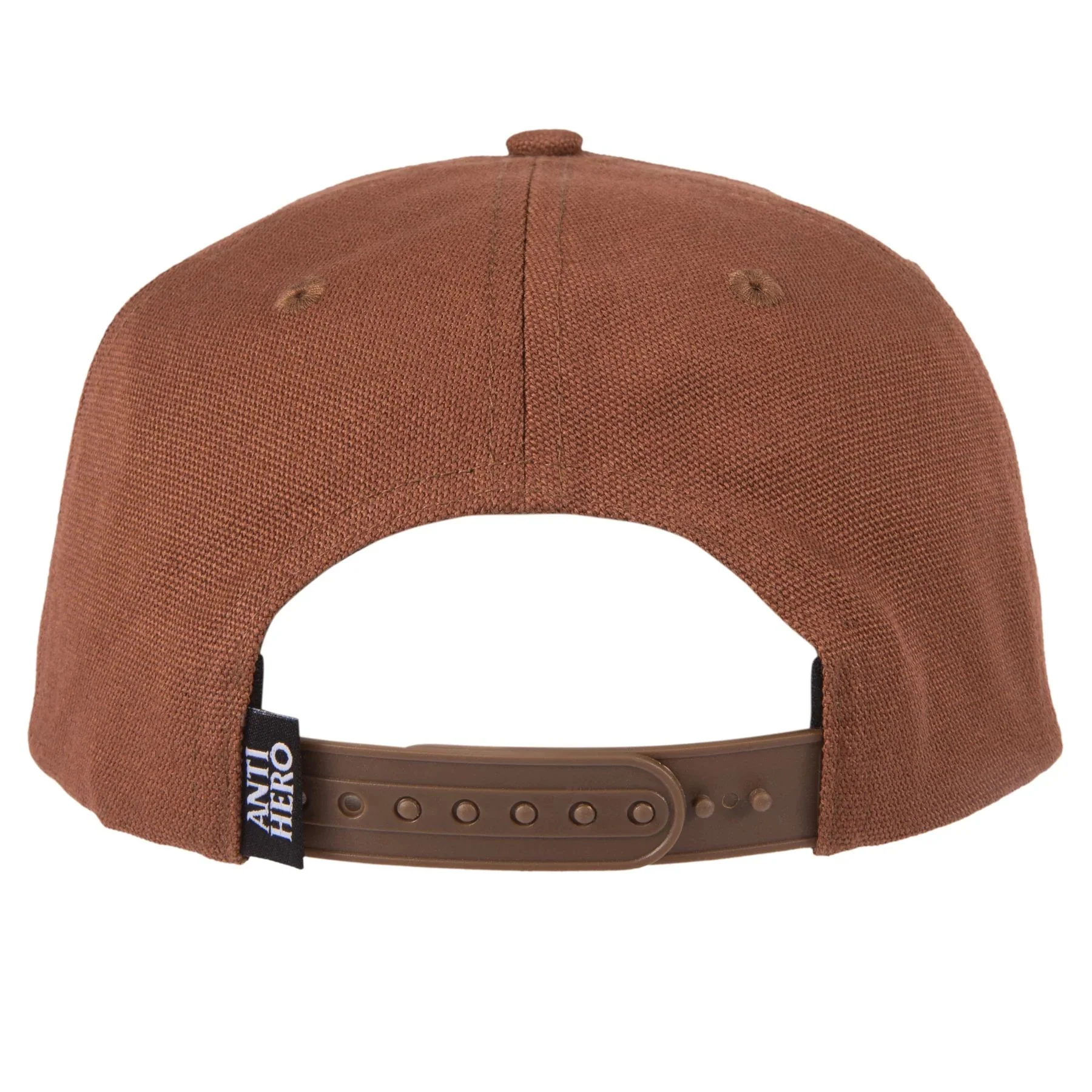 ANTI HERO BASIC PIGEON SNAPBACK HAT BROWN - Image 2
