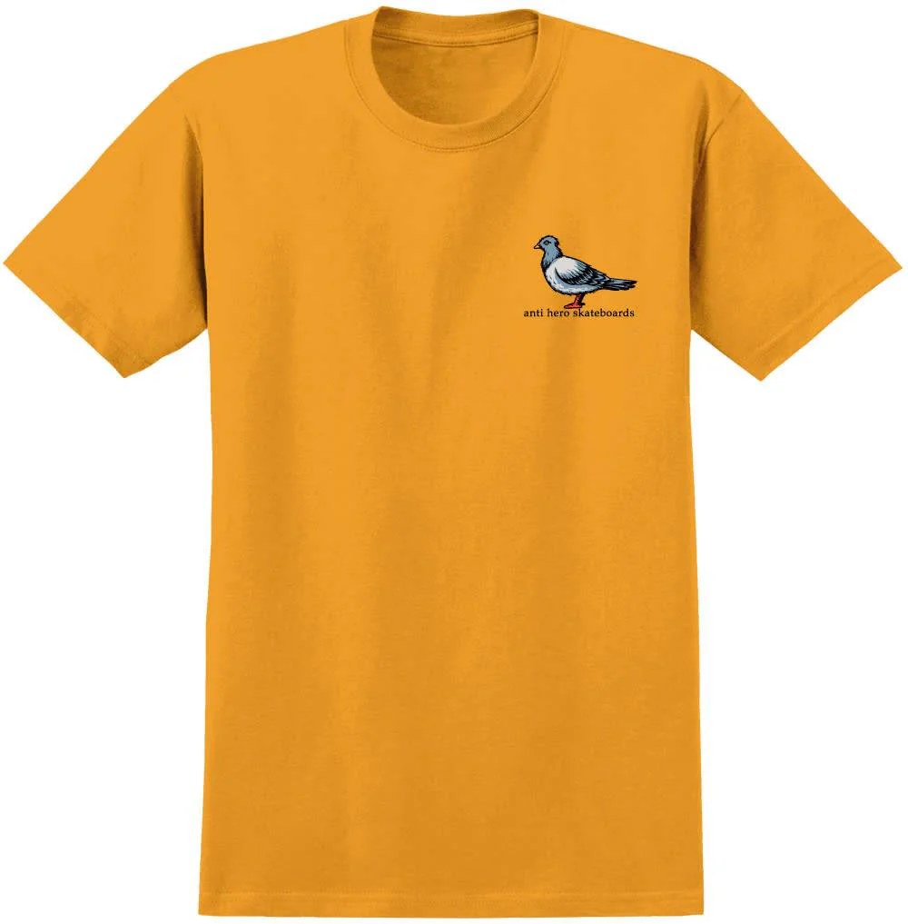 ANTIHERO LIL PIGEON S/S SHIRT ORANGE
