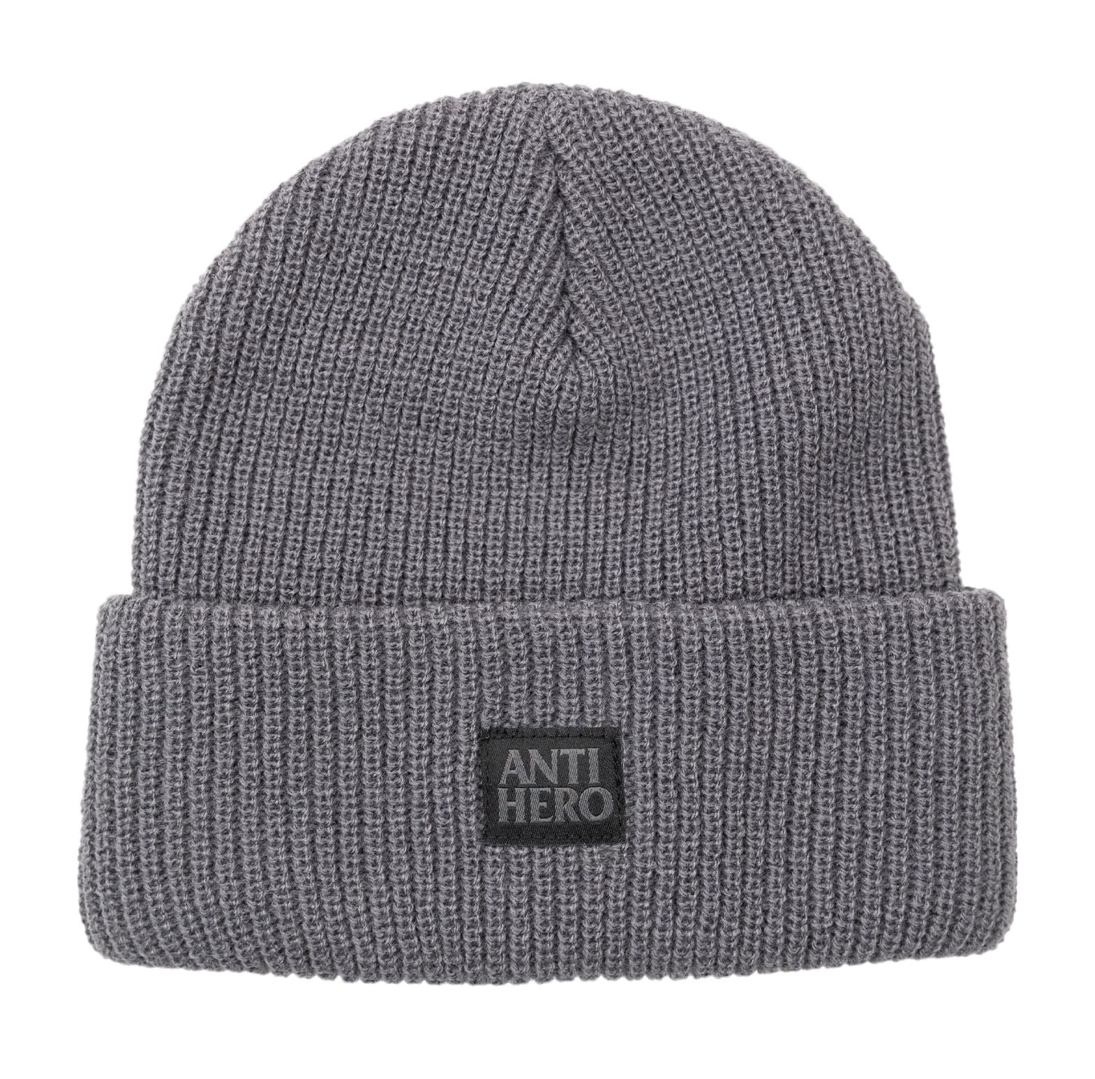 ANTIHERO LIL BLACK HERO BEANIE CHARCOAL/BLACK