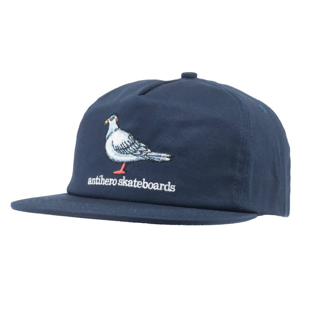 ANTIHERO PIGEON EMBLEM SNAP BACK NAVY
