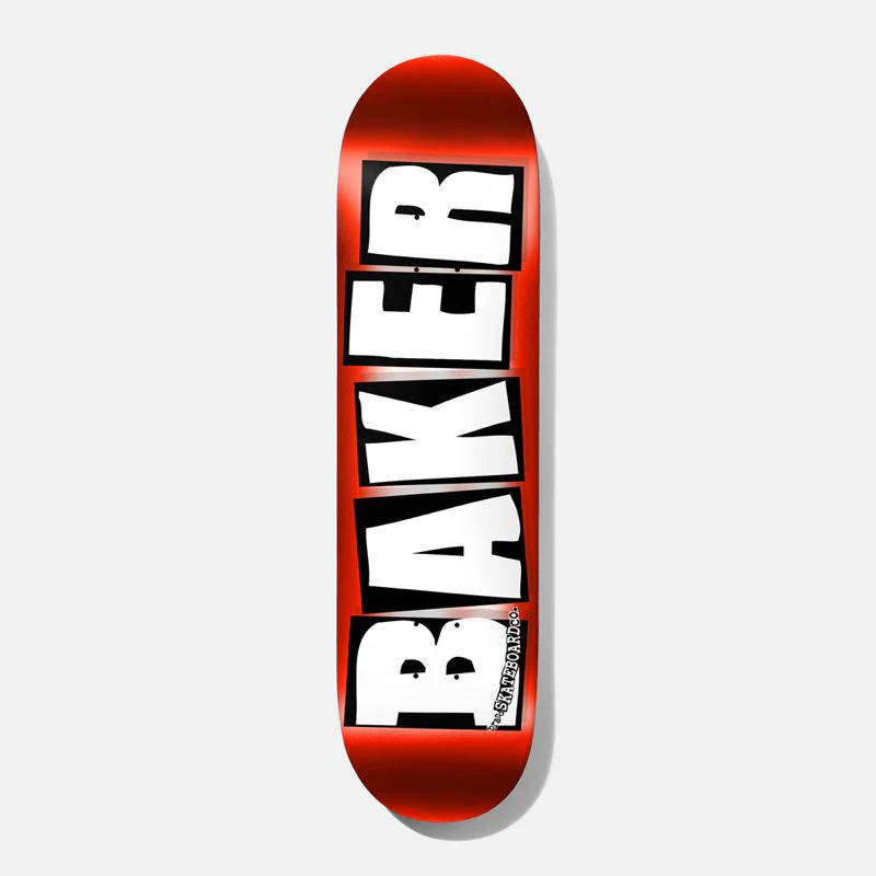 BAKER RED FOIL LOGO BOARD 8.25