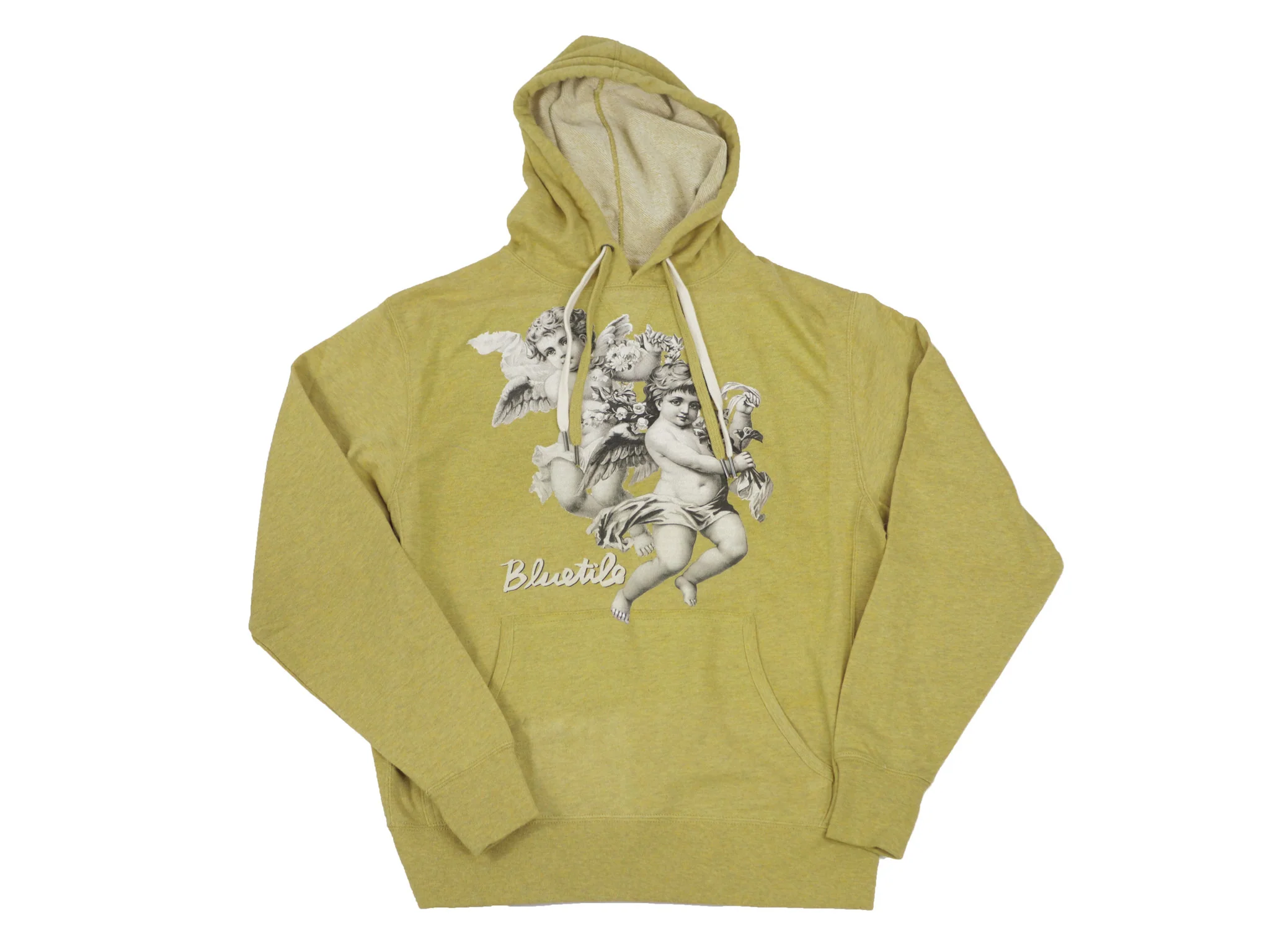 BLUETILE ANGELS GRAPHIC HOODIE GOLDEN WHEAT