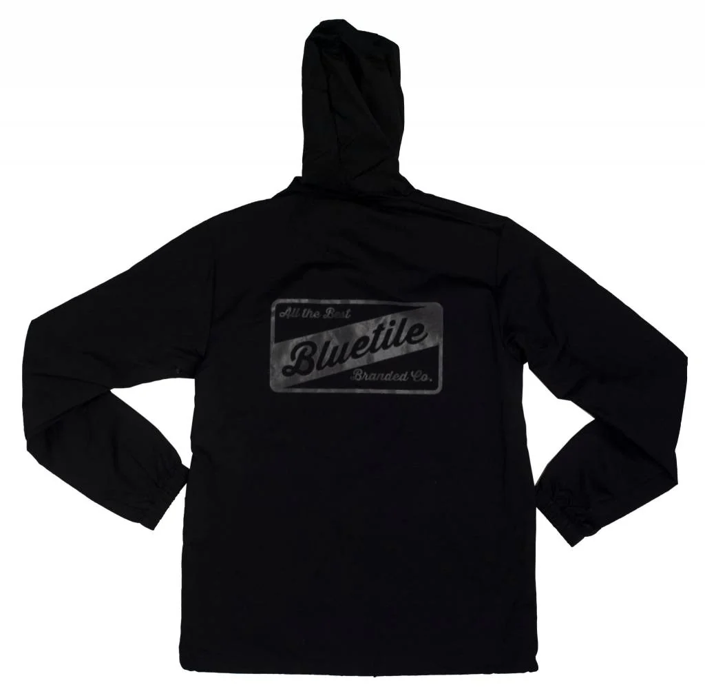 BLUETILE ALL THE BEST COACHES JACKET BLACK / BLACK