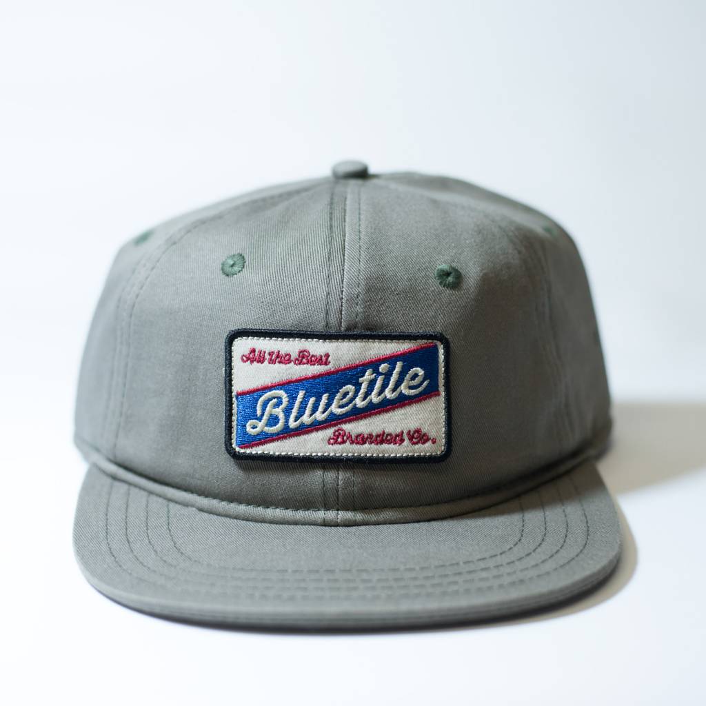 BLUETILE "ALL THE BEST" COLOR PATCH FATIGUE GREEN