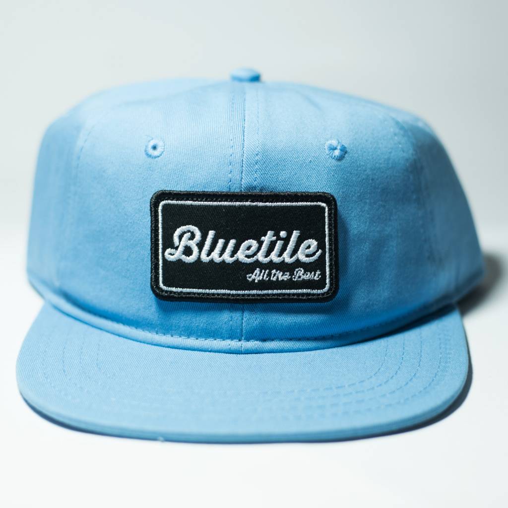BLUETILE "ALL THE BEST" PATCH CAROLINA BLUE