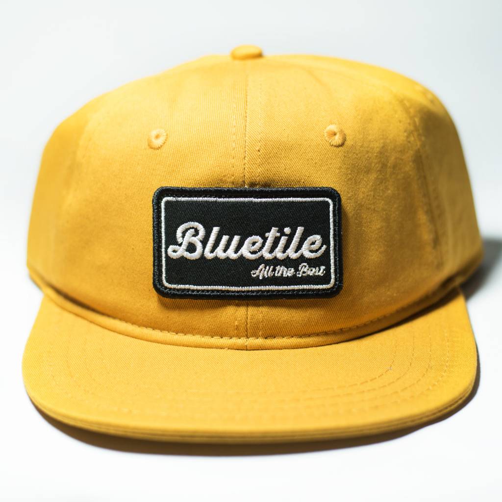 BLUETILE "ALL THE BEST" PATCH MUSTARD YELLOW