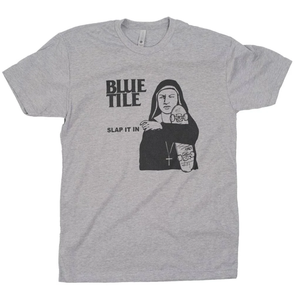 BLUETILE SLAP IT IN RMX T-SHIRT GRAY / BLACK